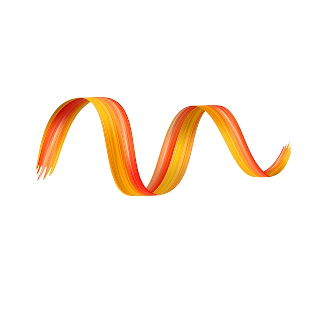 3d Brushstroke gradient texture brush