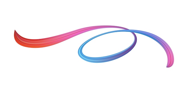 3d Brushstroke gradient texture brush