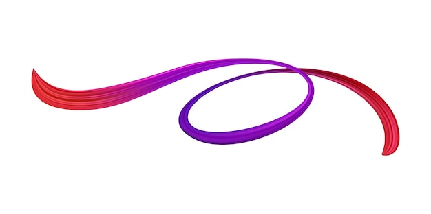 3d Brushstroke gradient texture brush