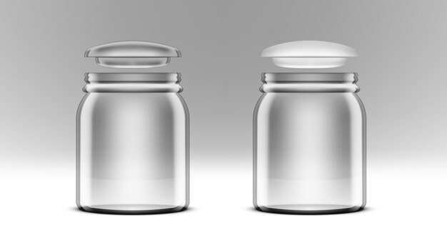 3d Close Transparent Swing Top Jar Z Ciasteczkami