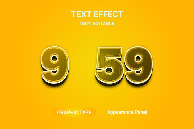 3D Effect Tekst