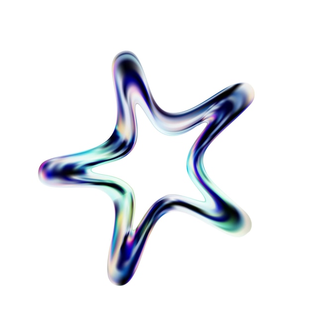 3D element szkła kryształowego błyszczący kolorystyczny kształt geometryczny ilustracja wektorowa 3D