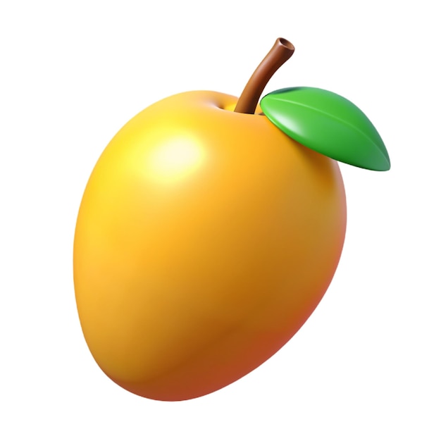 Plik wektorowy 3d ilustracja mango