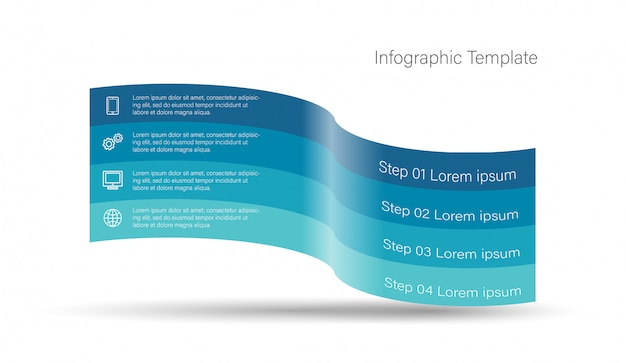 3d Infographic Elementy