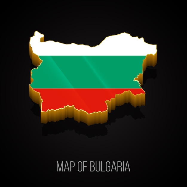 3d Mapa Bułgarii