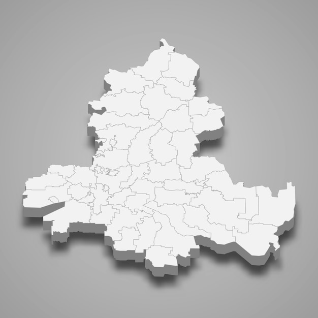 3d Mapa Regionu Rosji