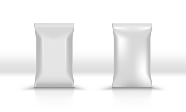 3D puste pionowe uszczelnione plastikowe torby foliowe