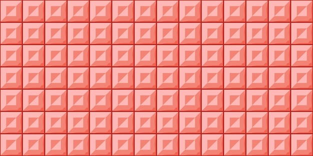 3D tło geometryczne Graficzny prosty wektor powtarzający się wzór płytek ozdobnych