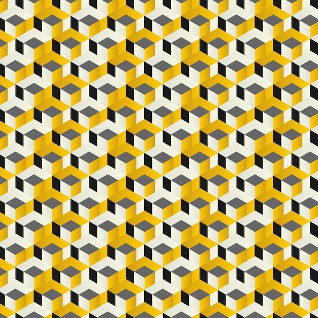 3D Wall Texture Hexagon Background Design Image Vector