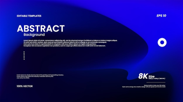 3D wektor dynamiczna siatka gradientowa tapeta nowoczesny styl z ładnym niebieskim kolorem tła 8K