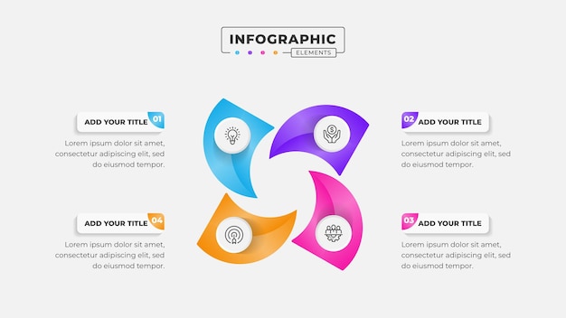 4 kroki projektowania infograficznego procesu biznesowego