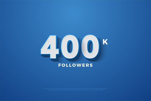 400 tys. obserwujących z liczbami 3D pojawiającymi się w tle
