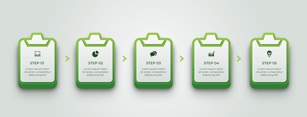 5 kroków do stworzenia wspaniałych infograficznych etykiet z ikonami