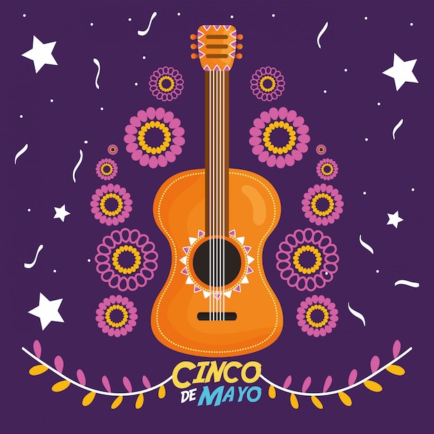 5 maja karta z gitarą