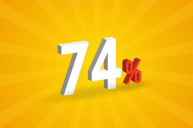 74 zniżki Tekst 3D dla sprzedaży i promocji