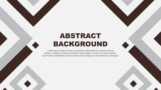 Abstract Brown Background Design Template Banner Wallpaper Vector Illustration Brown Template