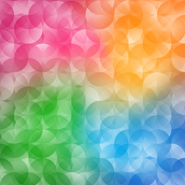 Plik wektorowy abstract_circle_rainbow_gradient_background