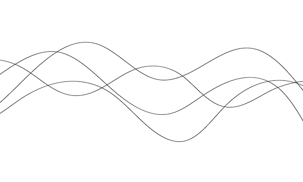 Abstract Lines and Waves
