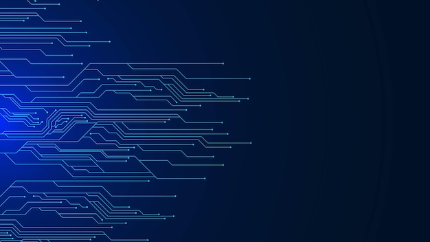 Plik wektorowy abstrakcjonistyczna nowoczesna technologia z obwodami elektronicznymi tekstury tła wizualizacja dużych danych