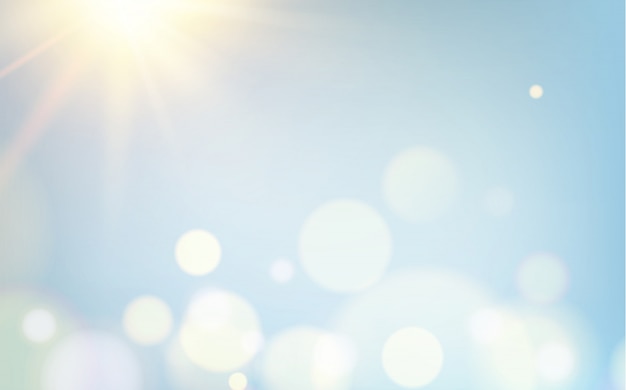Abstrakcjonistyczni bokeh bąble na lekkim tle.