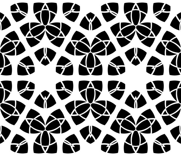 Abstrakcjonistyczny bezszwowy wzór różni kształty. Ozdobne tło geometryczne. Płytka mozaikowa.