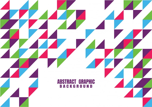 Abstrakcjonistyczny kolorowy geometryczny nowożytny graficzny szablon