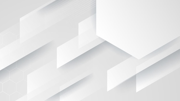 Abstrakcjonistyczny szary hitech geometryczny korporacyjny tło