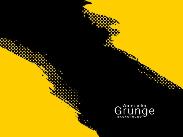 Abstrakcjonistyczny żółty grunge tekstury tło