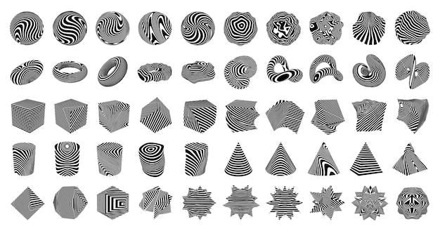 Abstrakcyjna Czarna Gładka Fala Na Białym Tle Dynamiczna Fala Dźwiękowa Element Projektu Renderowania 3d