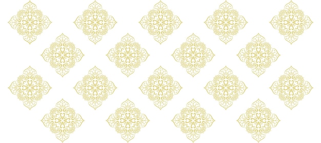Abstrakcyjna Dekoracja Barokowa Wzór Białe Tło Tapeta