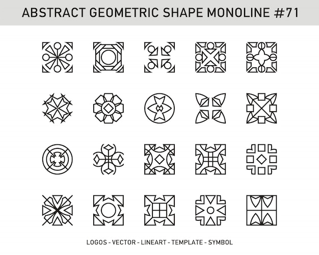 Abstrakcyjna Kształt Geometryczny # 71