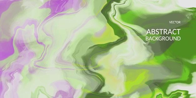 Abstrakcyjna Marmurowa Tekstura Zielony Różowy Kolor Płynny Wzór Tła Akrylowa Tekstura Grafiki