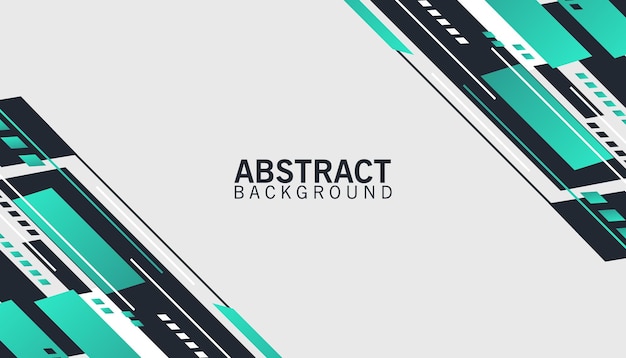 Abstrakcyjna nowoczesna linia techno zielony gradient geometryczne kształty projekt szablon transparent tło projektu