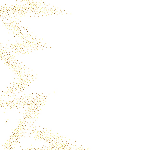 Plik wektorowy abstrakcyjna opalizująca kartka urodzinowa. geometryczne tło rocznicowe. wektor okrągły bokeh. losowe tło dla nowożeńców. obramowanie foliowe. złote konfetti na białym tle. izolowane cząsteczki złotego pyłu.