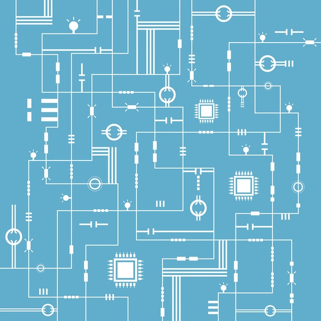 Abstrakcyjna technologii elektronicznych tła,