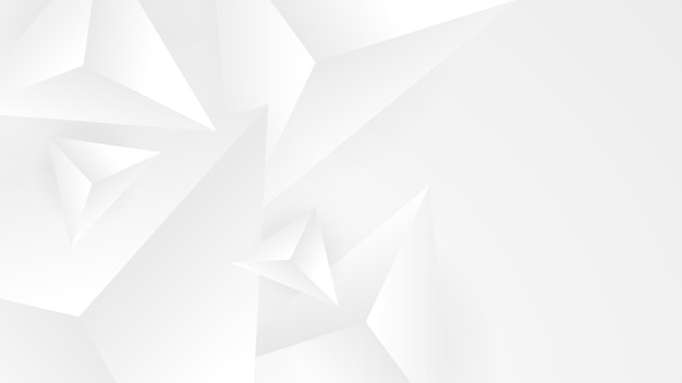 Abstrakcyjne białe tło Minimalne geometryczne białe światło tła abstrakcyjny projekt