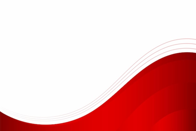 Abstrakcyjne czerwone faliste tło w stylu biznesowym