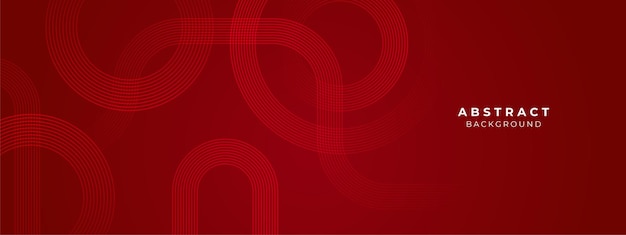 Abstrakcyjne czerwone monochromatyczne tło wektorowe do projektowania ulotki na stronie internetowej