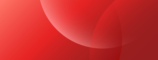 Abstrakcyjne czerwone tło z gładkimi gradientami i zakrzywionymi kształtami