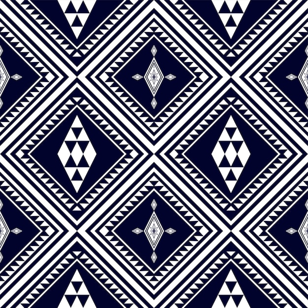 Plik wektorowy abstrakcyjne geometryczne etniczne bezszwowe tło wzór do owijania tkaniny poduszki odzież dywan tapeta batik ilustracja drukuj zasłonę