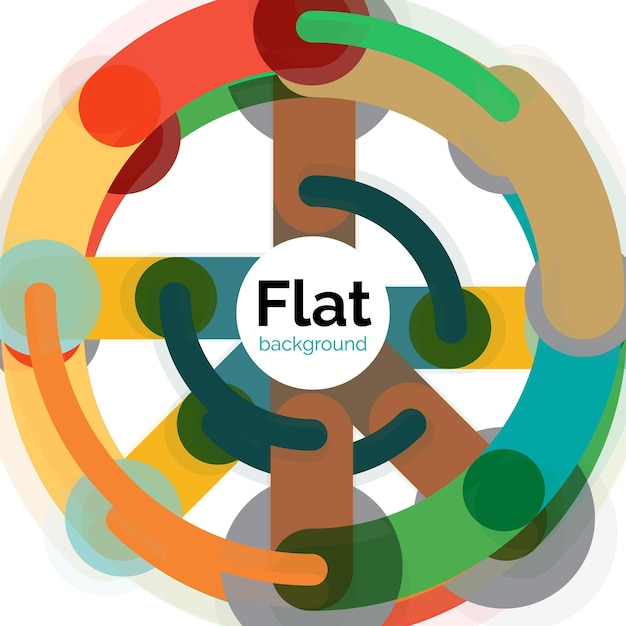 Plik wektorowy abstrakcyjne geometryczne tle