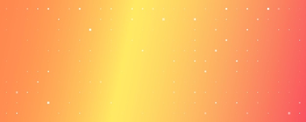 Abstrakcyjne geometryczne tło kwadratów Pomarańczowe tło pikseli z pustą przestrzenią Ilustracja wektorowa