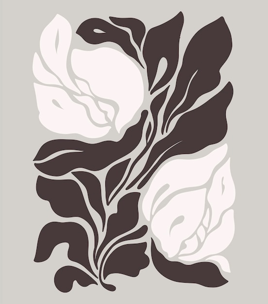 Abstrakcyjne, groovy plakaty, gołębie pokoju, nowoczesny, modny, minimalistyczny styl Matisse, ręcznie narysowany projekt tapety, dekoracji ściennej, druku, szablonu okładki pocztówki, baneru