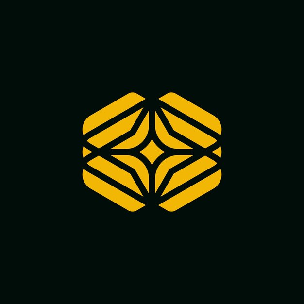 Plik wektorowy abstrakcyjne logo technologii innowacji gwiazdy mózgu