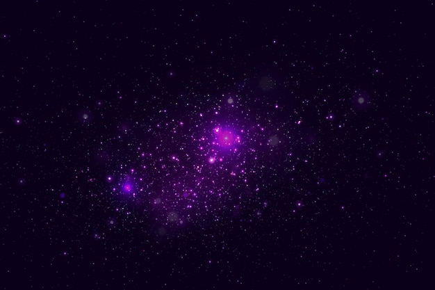 Abstrakcyjne magiczne tło Magia światła i błysku cząstek