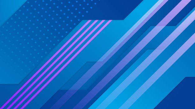 Abstrakcyjne niebieskie i różowo-fioletowe tło projektowe Wektor abstrakcyjny projekt graficzny wzór banera prezentacja tło szablon internetowy
