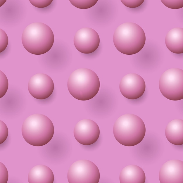 Abstrakcyjne tło z dynamicznymi kulami 3D plastikowe miękkie pęcherzyki