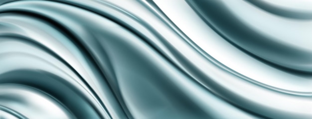 Plik wektorowy abstrakcyjne tło z falistą złożoną powierzchnią w jasnoniebieskich kolorach
