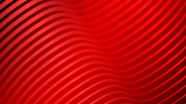Abstrakcyjne tło z geometrycznym wzorem półtonów w kolorze czerwonym