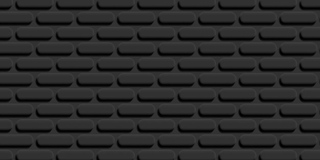 Plik wektorowy abstrakcyjne tło z wypukłymi cegłami 3d tworzącymi wzór mono chrome